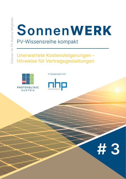 SonnenWERK #3: Unerwartete Kostensteigerungen