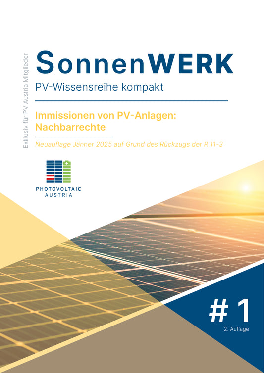 SonnenWERK #1: Immissionen von PV-Anlagen: Nachbarrechte